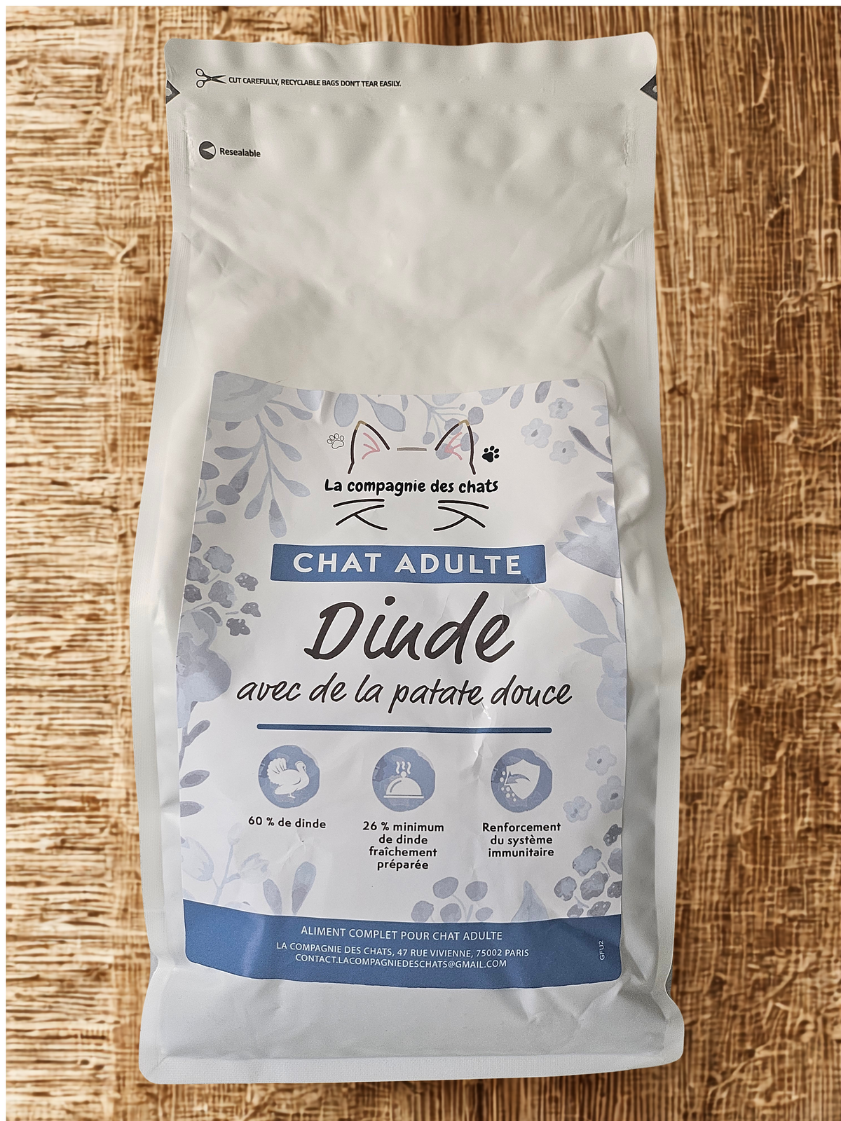 Chat adulte - Sélection Signature ⭐ Dinde & Patate douce