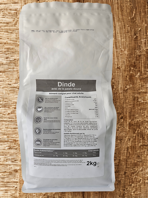Chat adulte - Sélection Signature ⭐ Dinde & Patate douce
