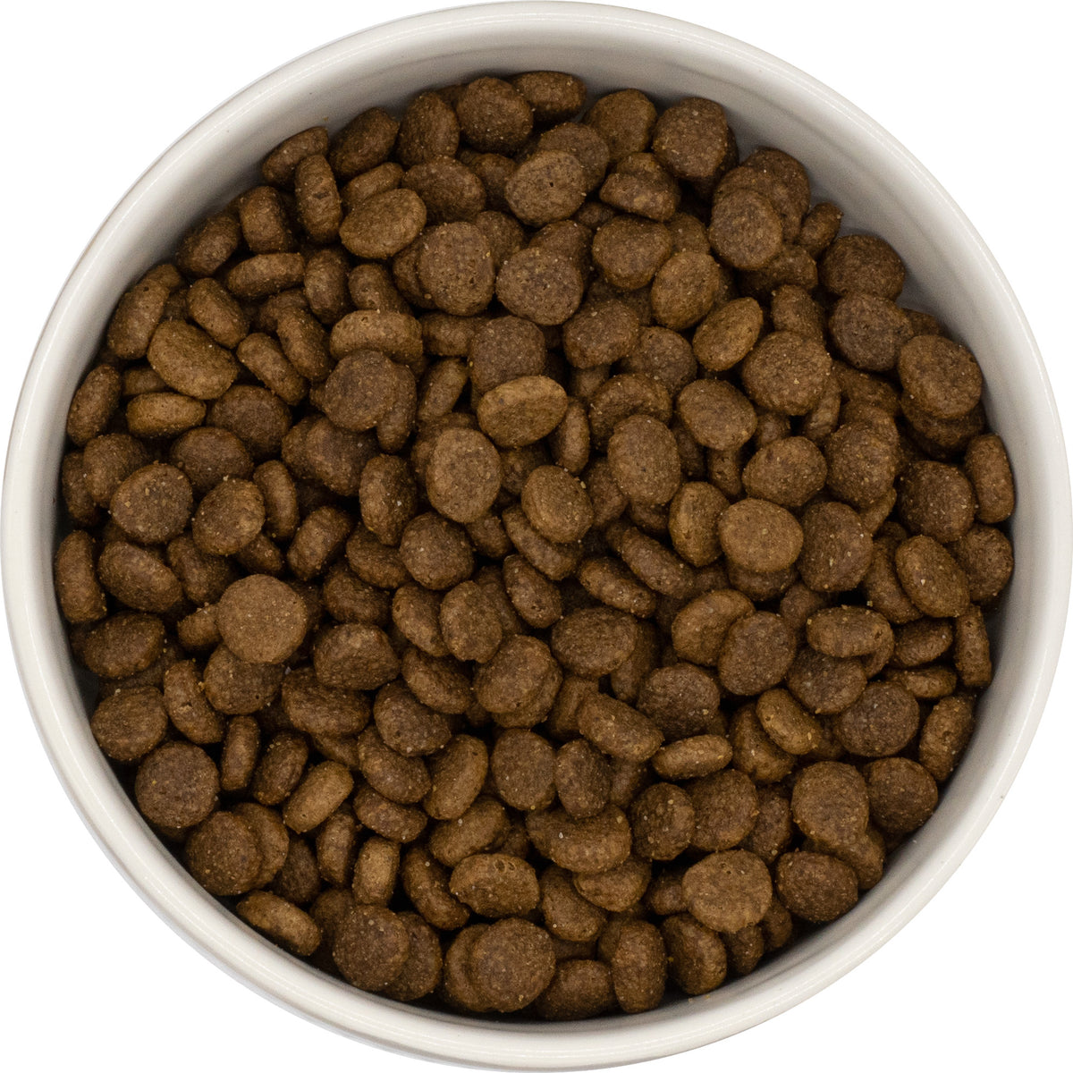 Croquettes au poulet pour chat, préparées avec 50 % de poulet. Une recette complète, enrichie en taurine et en prébiotiques pour accompagner votre chat au quotidien.