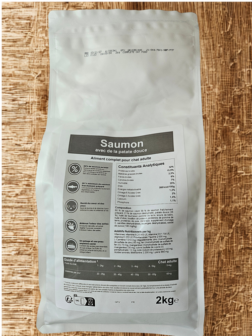Chat adulte - Sélection Signature ⭐ Saumon & Patate douce
